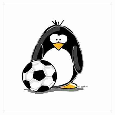 penguins clipart soccer