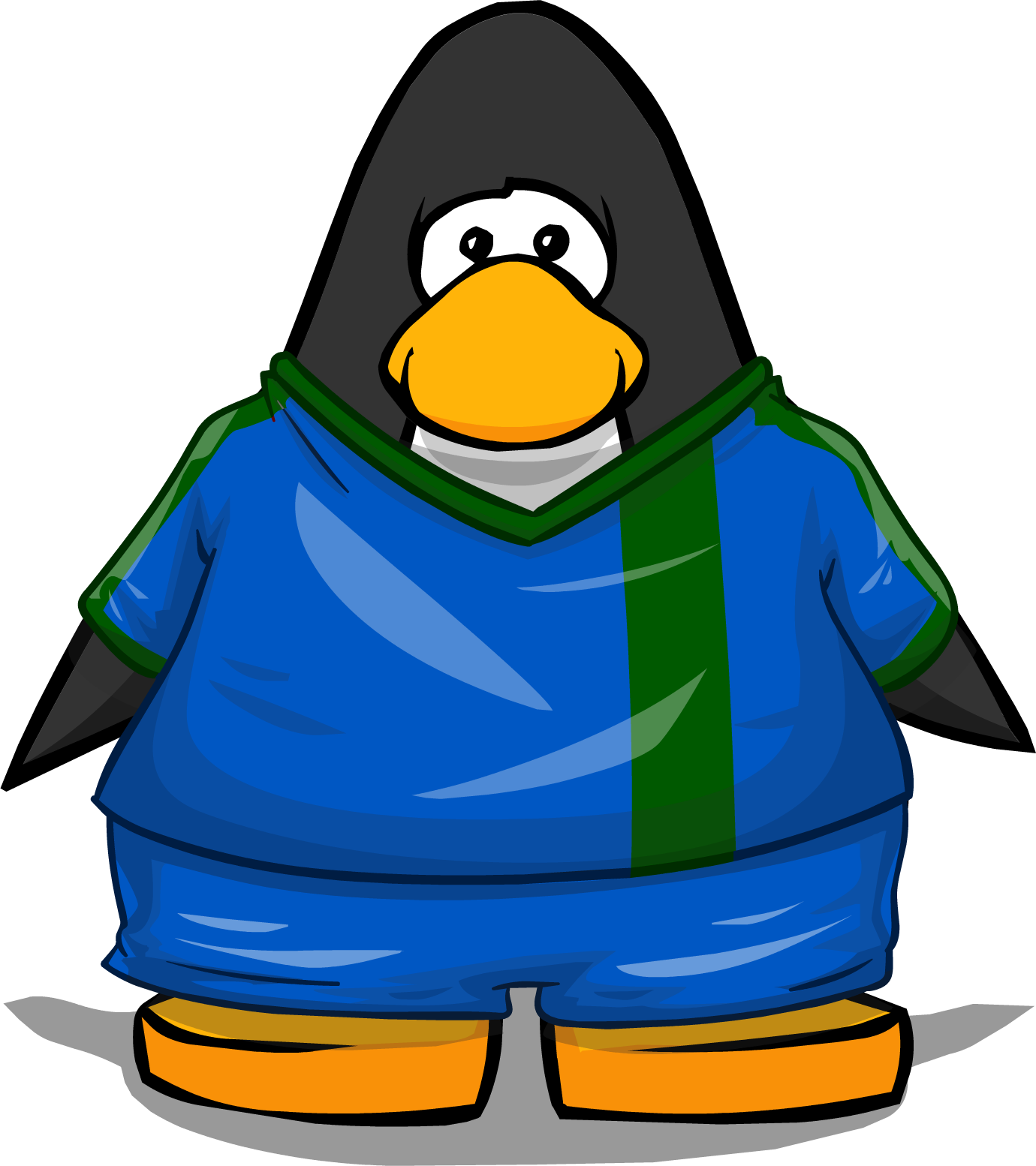 clipart penguin soccer