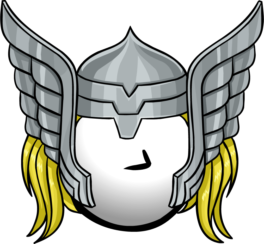 Thor helmet png. Image icon club penguin