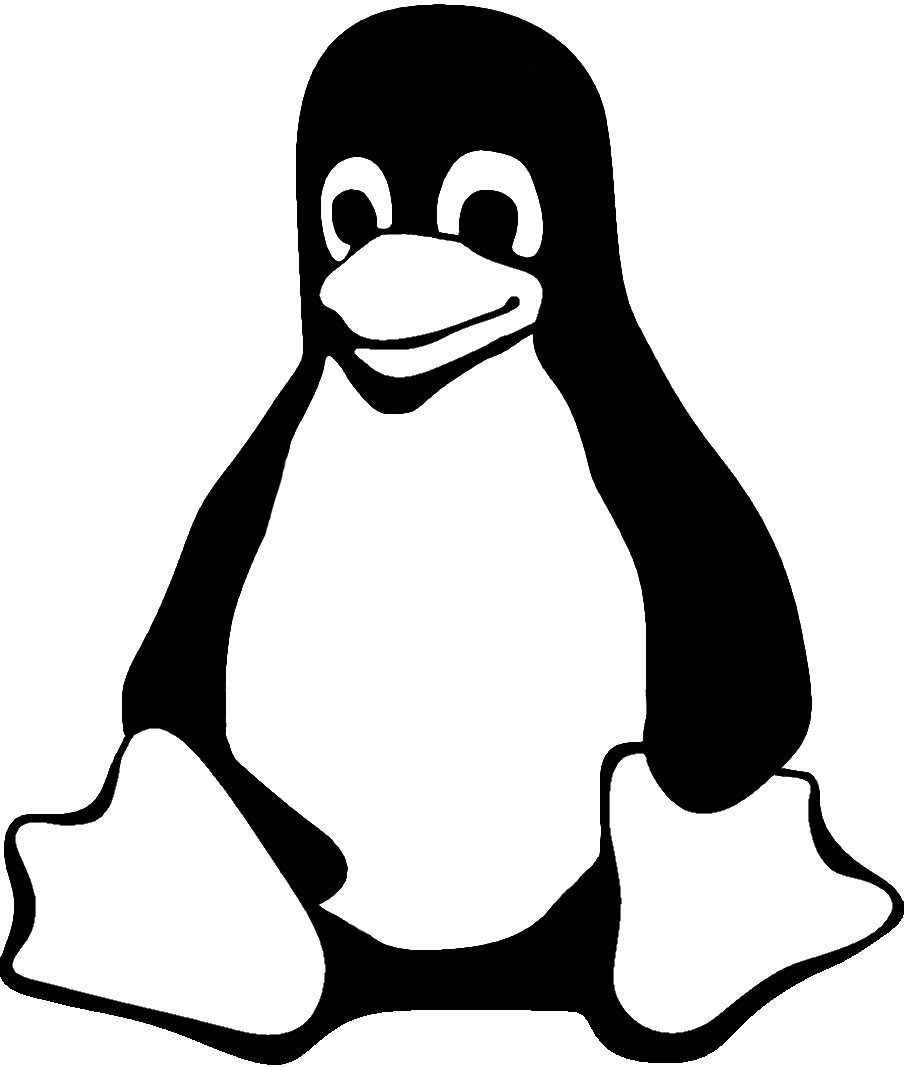 clipart penguin stencil