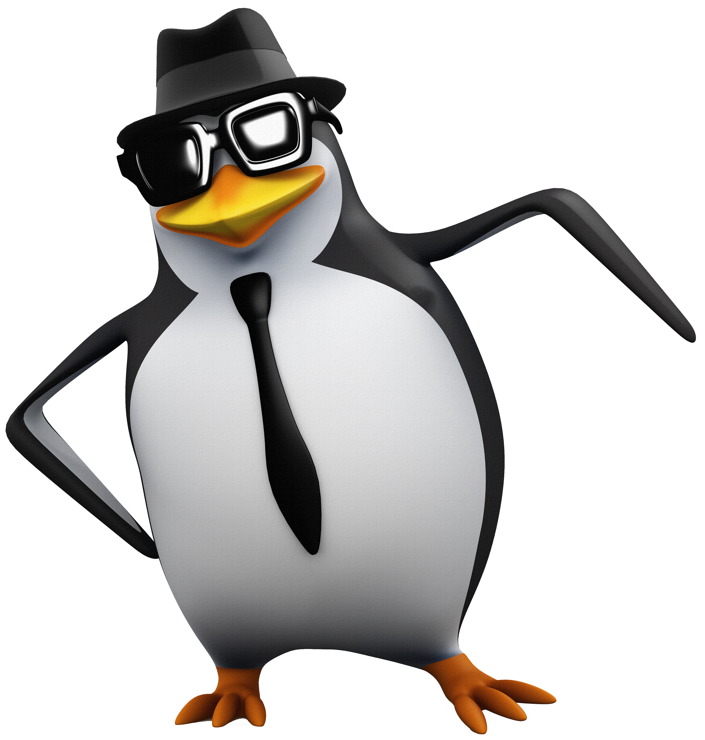 penguin clipart sunglasses
