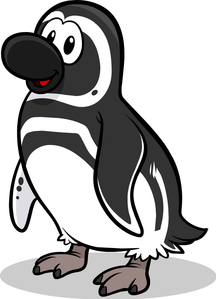 penguins clipart swimming