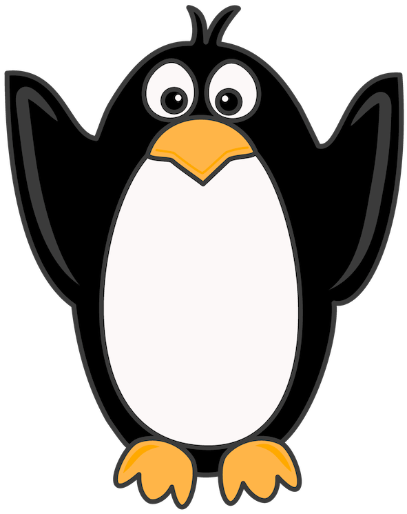 penguin clipart home
