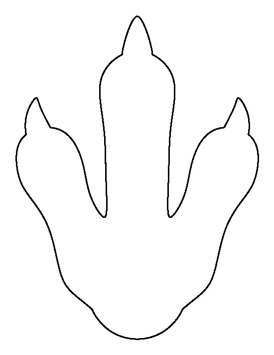 clipart penquin footprint