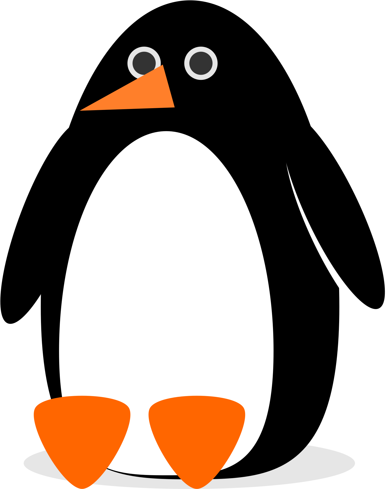 Clipart penquin linux penguin. Hd emperor minimalist 