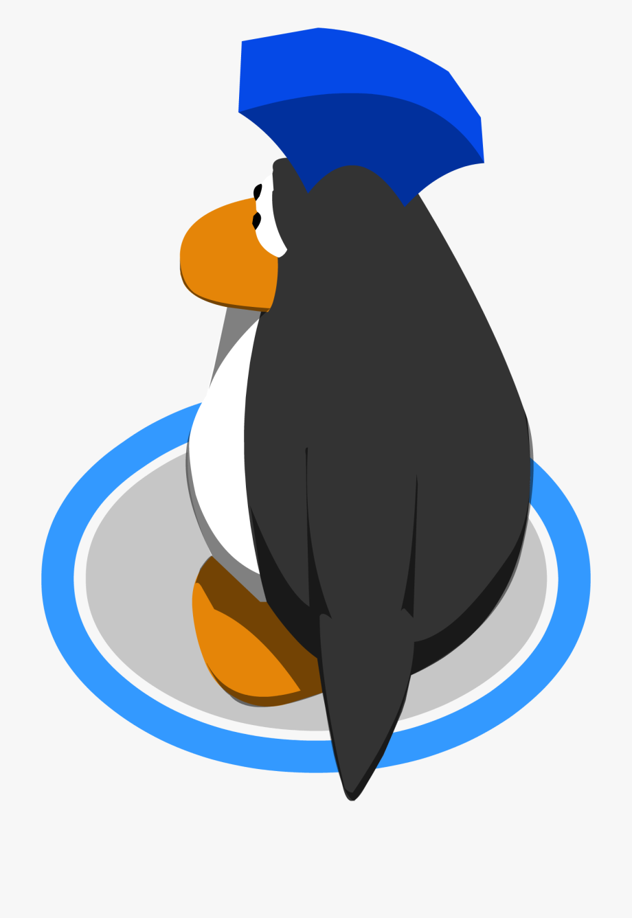 Clipart penquin side view. Penguin club 