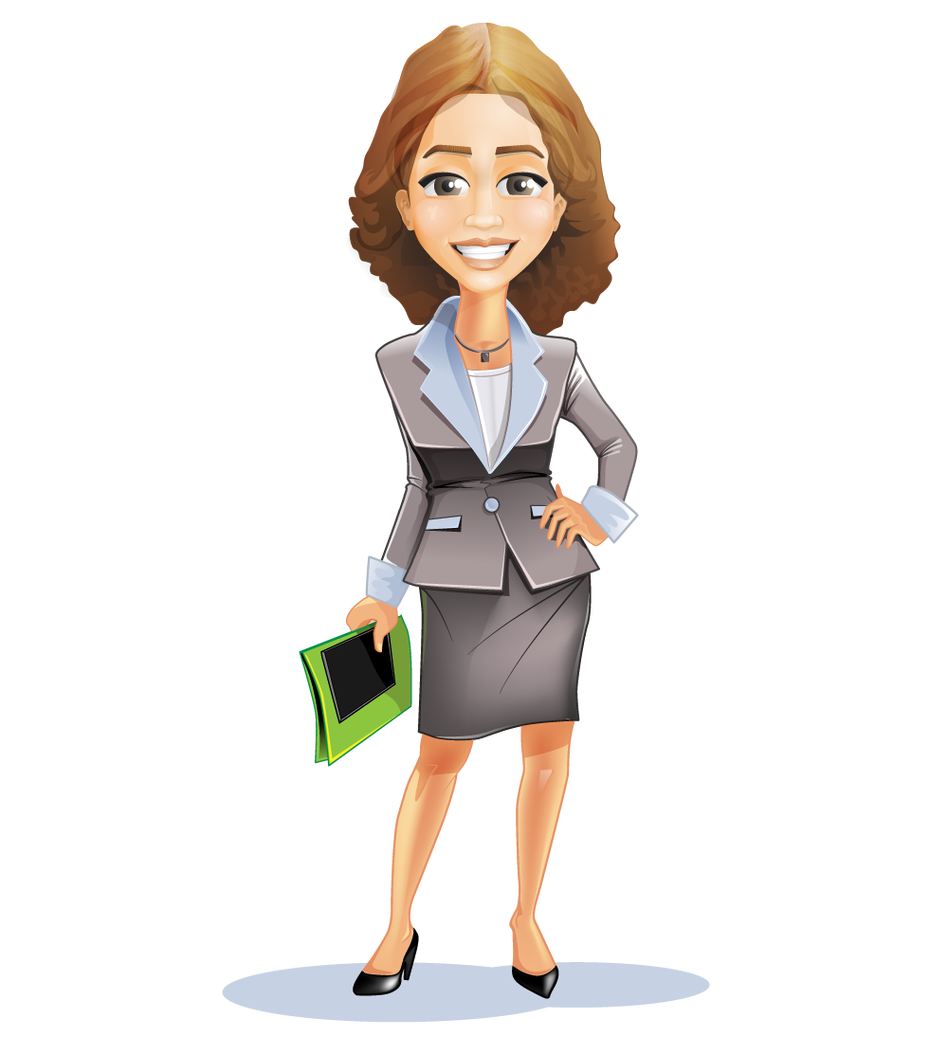 clipart person business woman