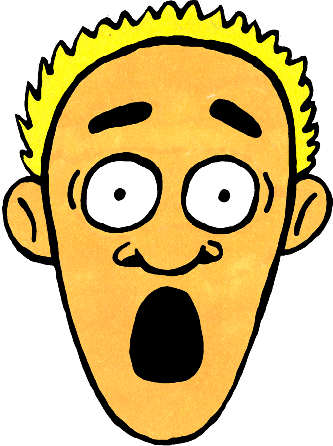 Wow clipart happy surprised person. Emotions people collection faces