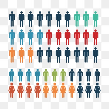 people clipart infographic