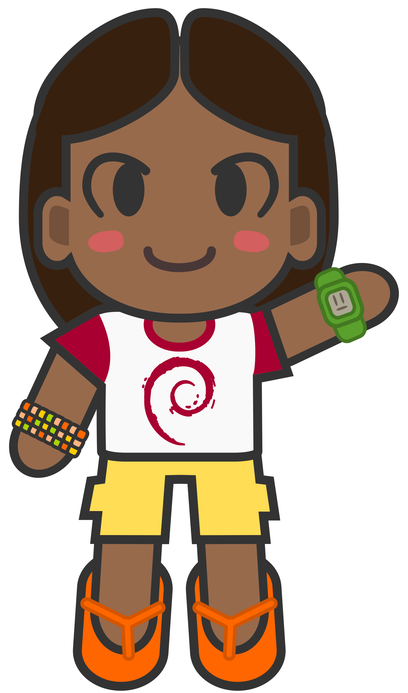 Hacker icons png free. Kawaii clipart person