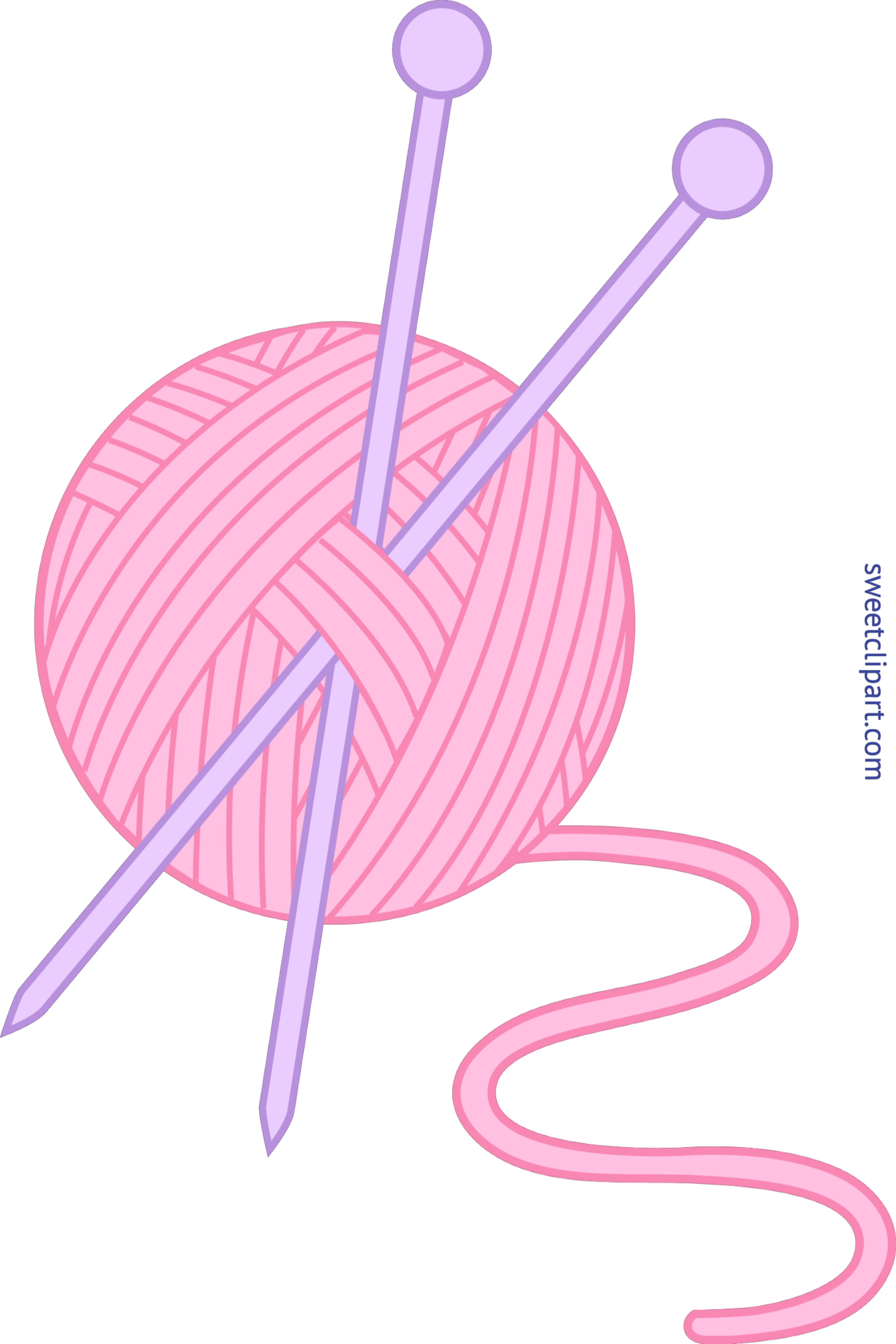 people clipart knitting