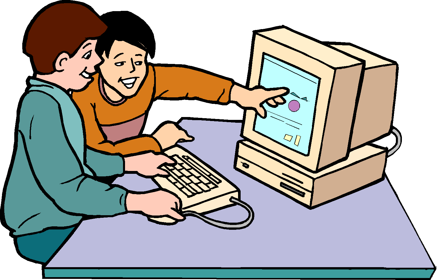 technology clipart person