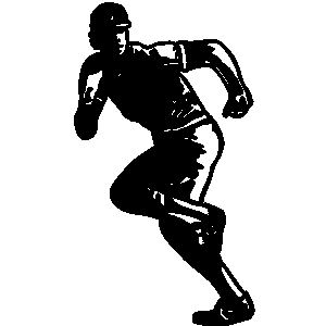 runner clipart baseball