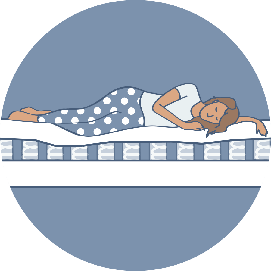 Free mattress countinh cliparts. Clipart person bed