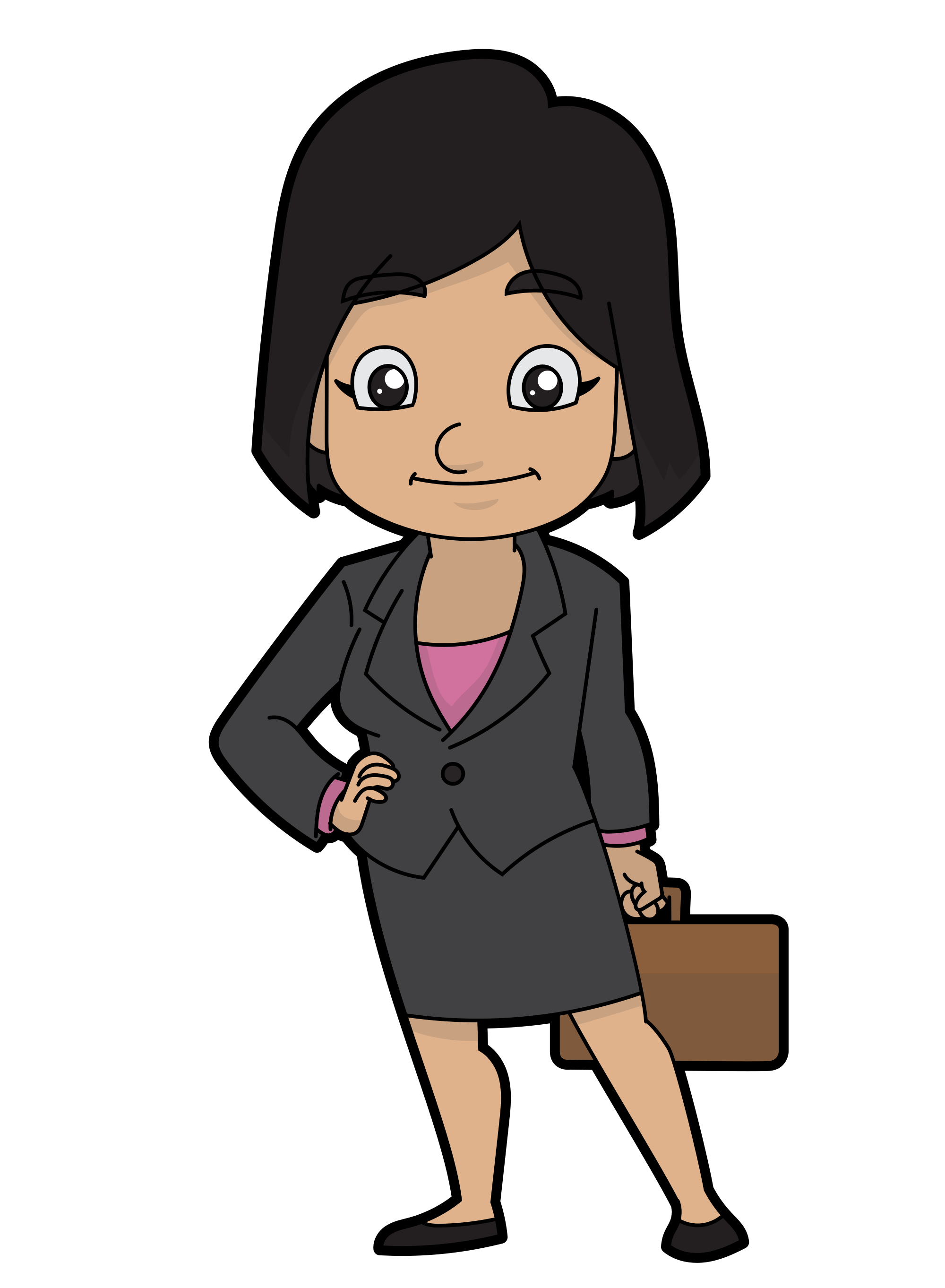 clipart person business woman