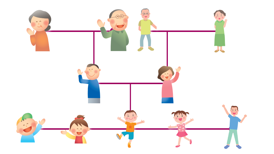 clipart person family tree