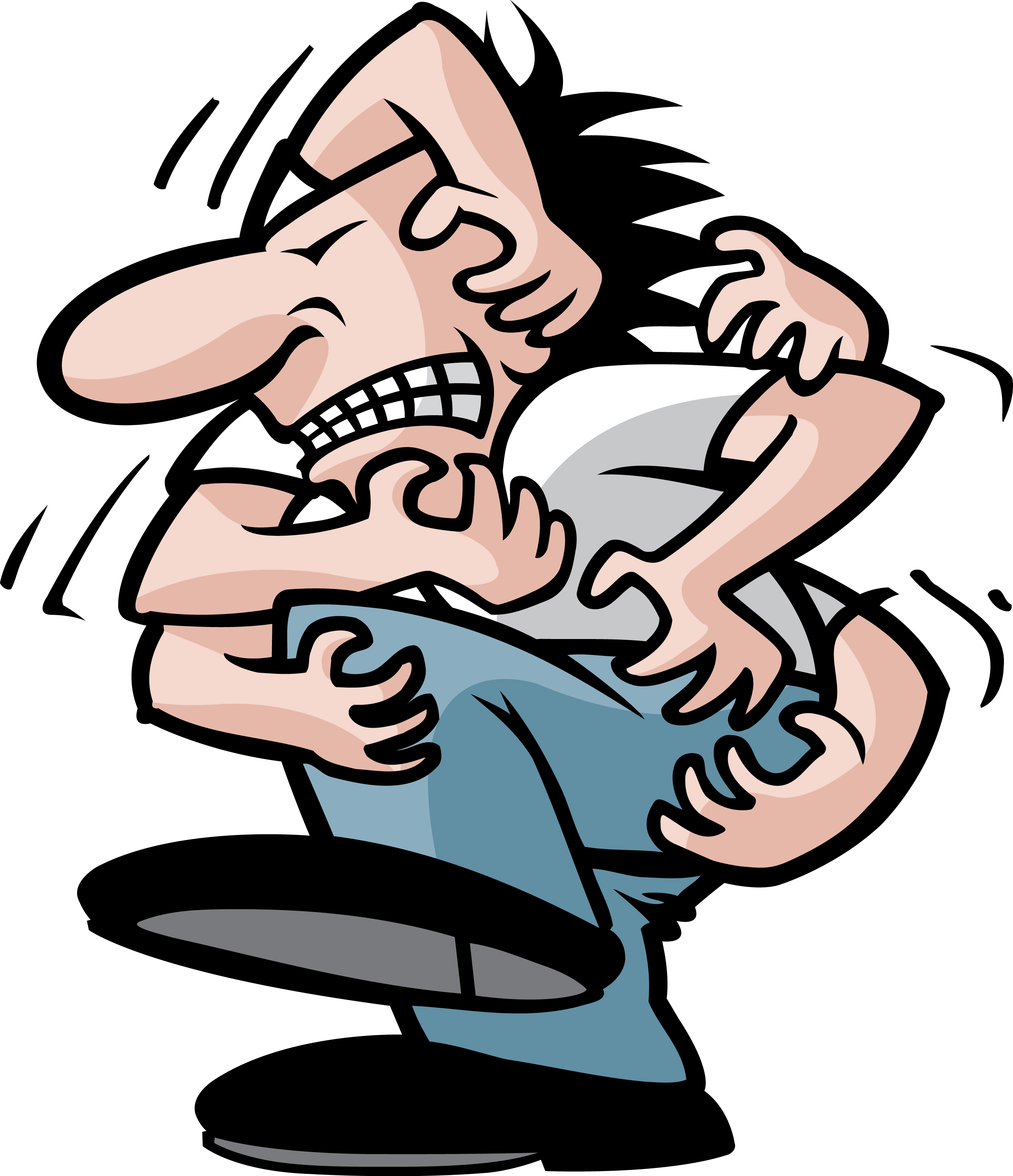 Clipart person itchy. Quick fix for life