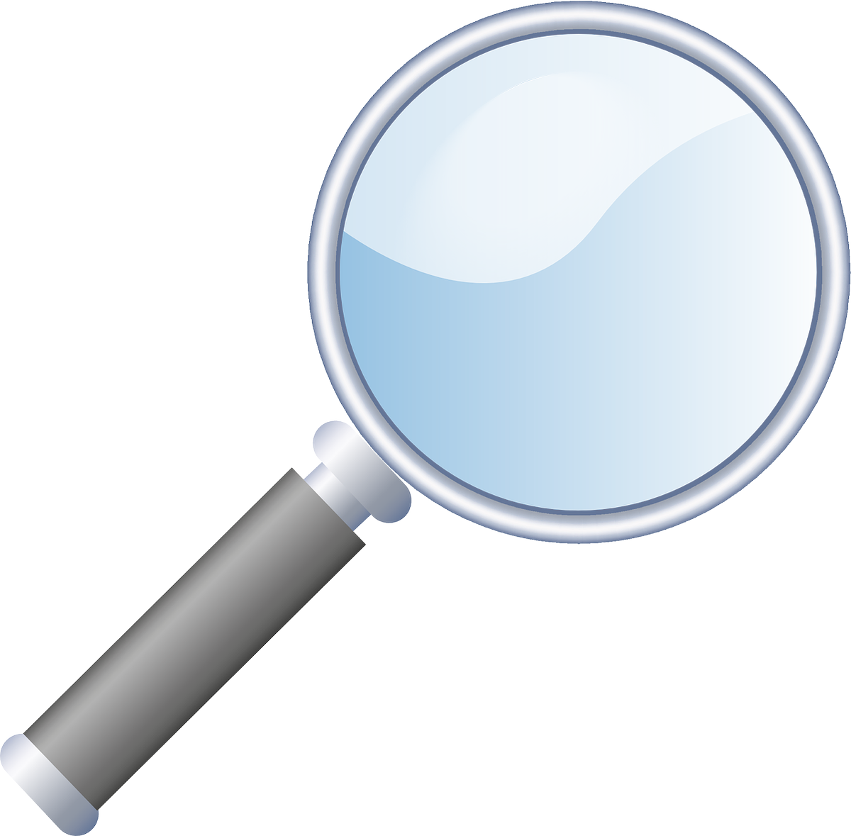 people clipart magnifying glass