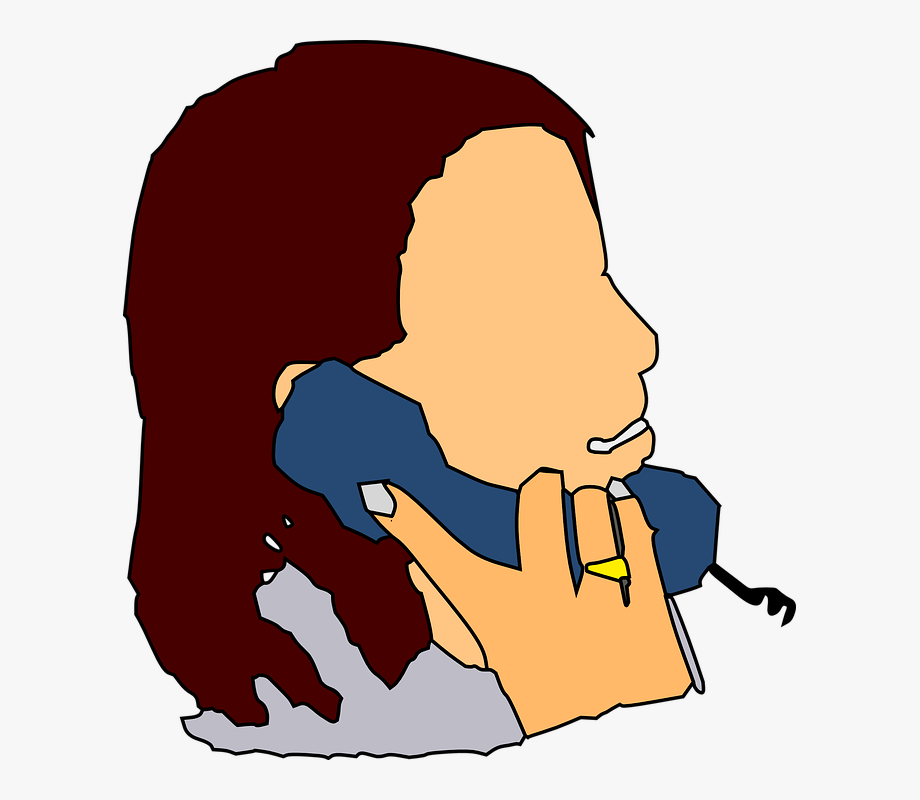 Telephone clipart person. Talking png on phone