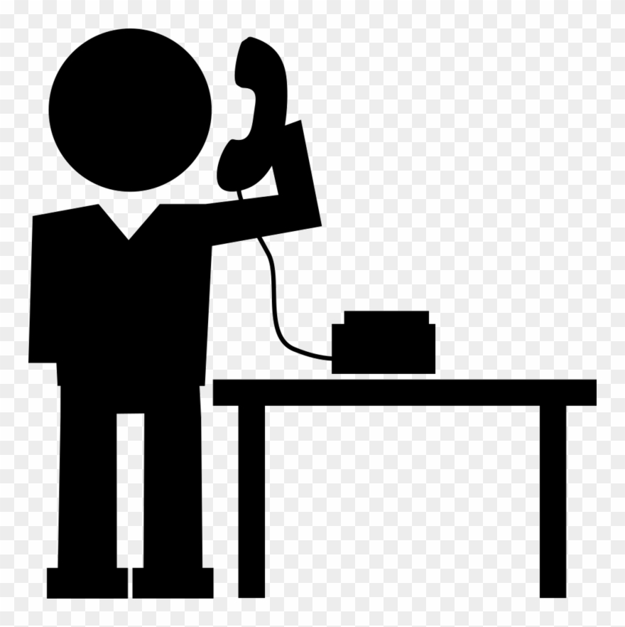 Calling transparent png make. Clipart phone called