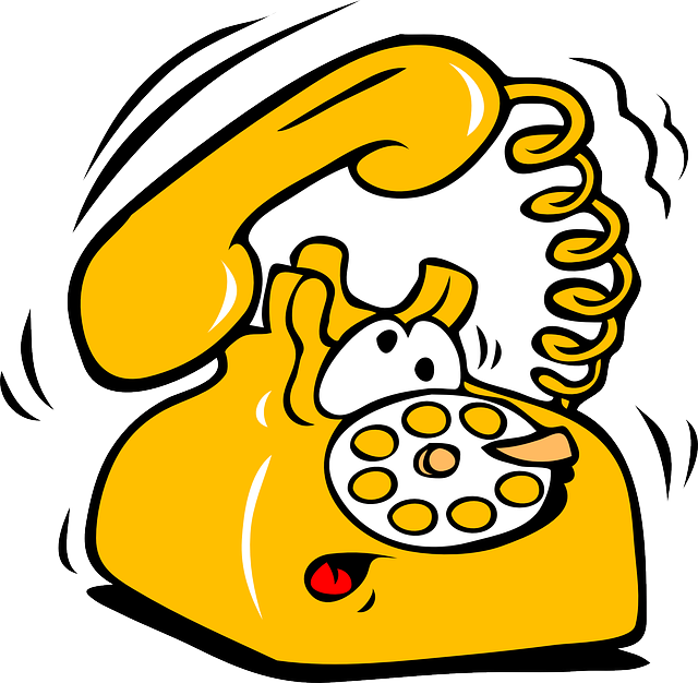Tower phone mail icon. Telephone clipart old school