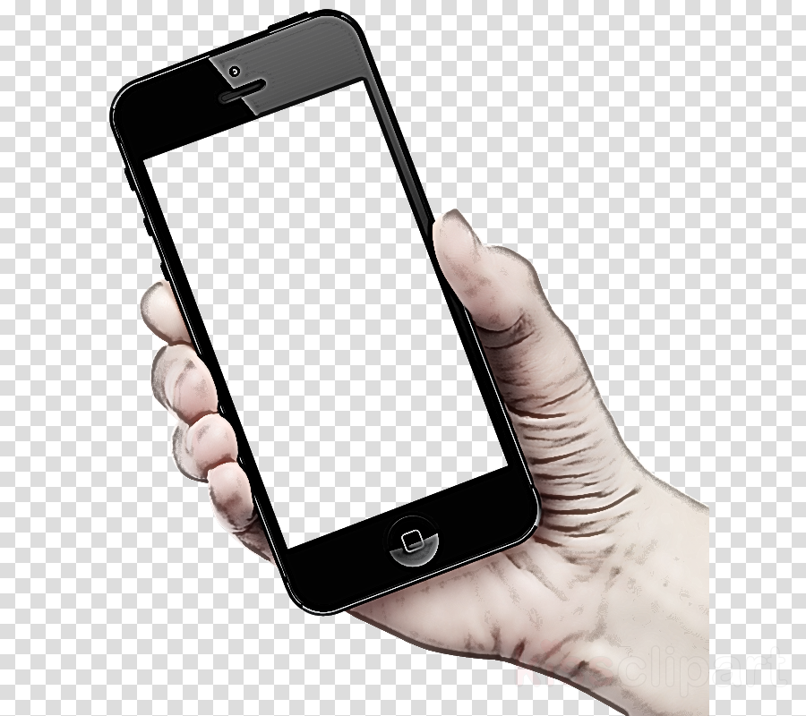 clipart phone communication device