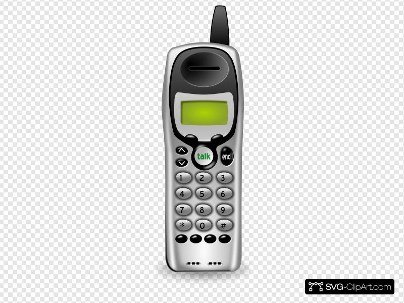 Phone clip art icon. Clipart telephone cordless telephone