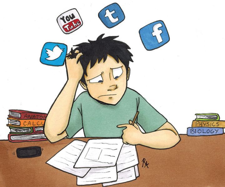 Face cliparts zone . Daydreaming clipart distracted