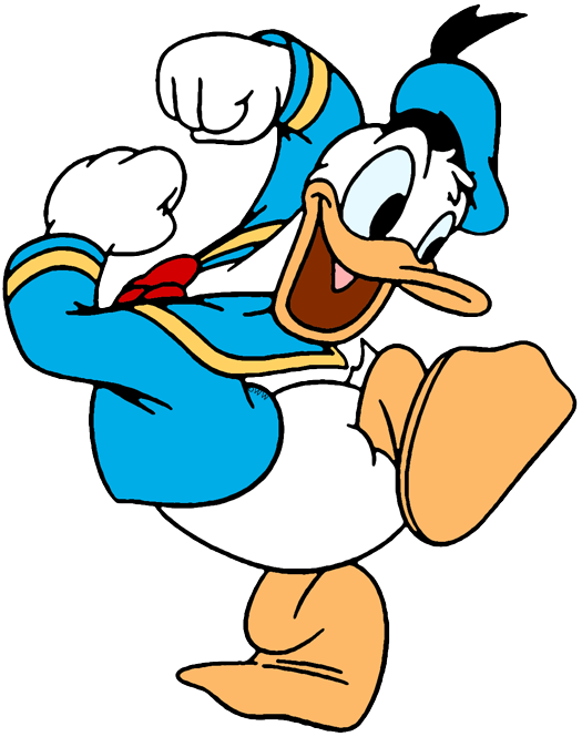 duck clipart track