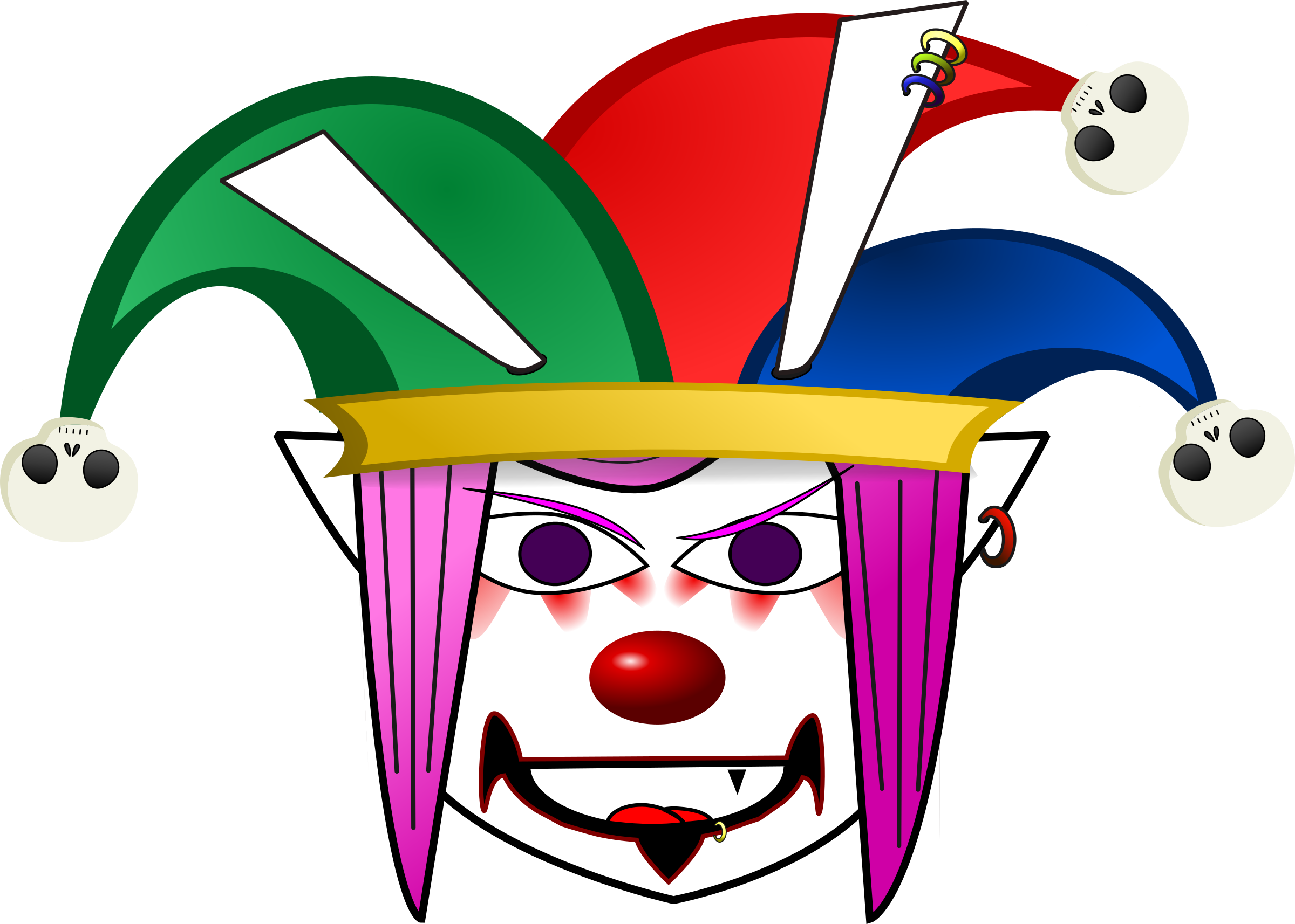 clown clipart clown hat