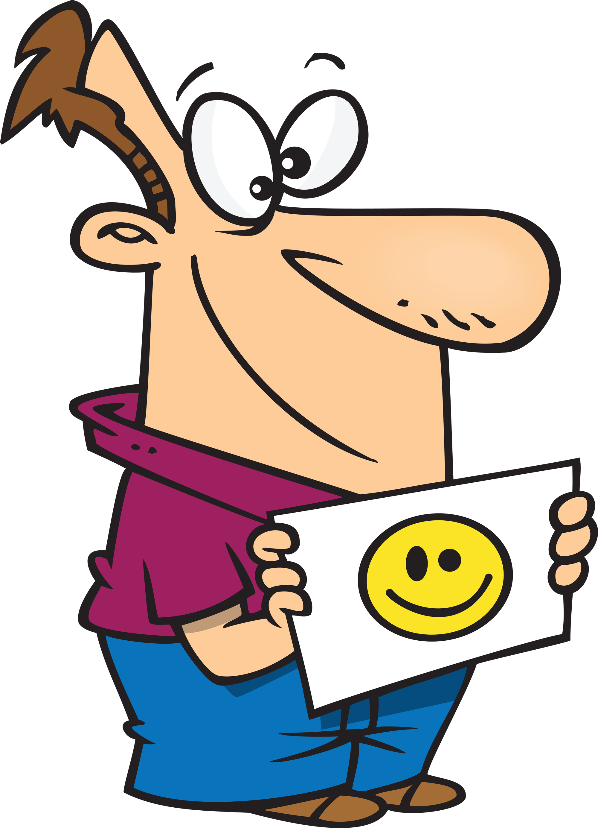 Female clipart customer.  collection of happy