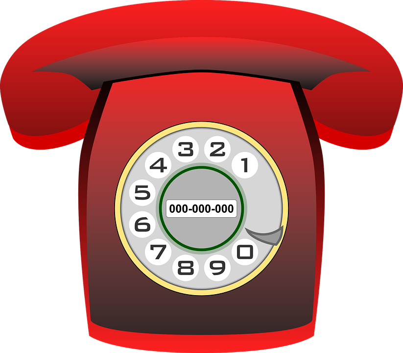 clipart telephone land line