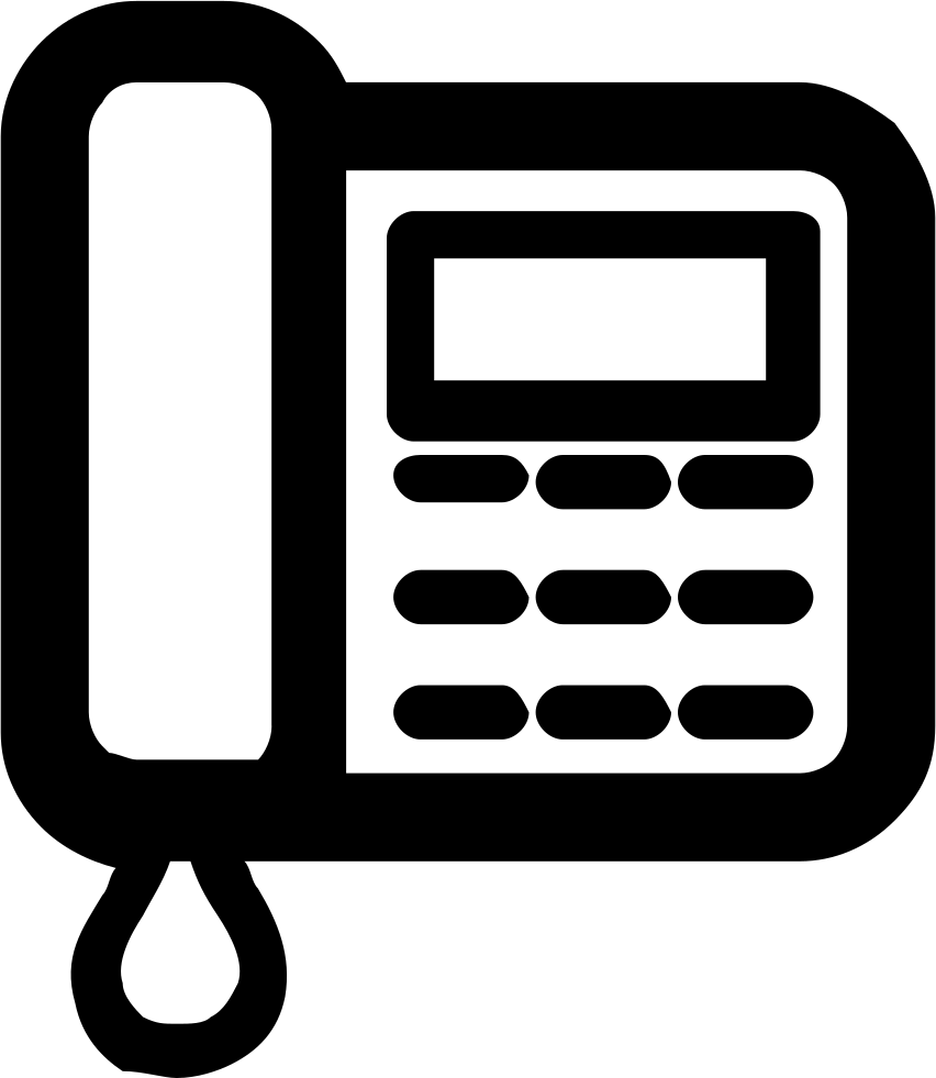 clipart phone land line