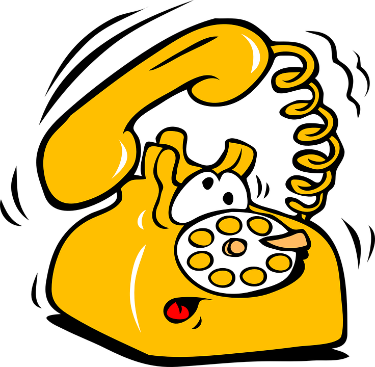 clipart phone land line
