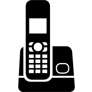 clipart phone landline phone