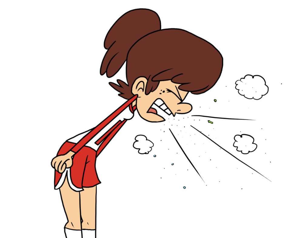 cold clipart sneezing. 