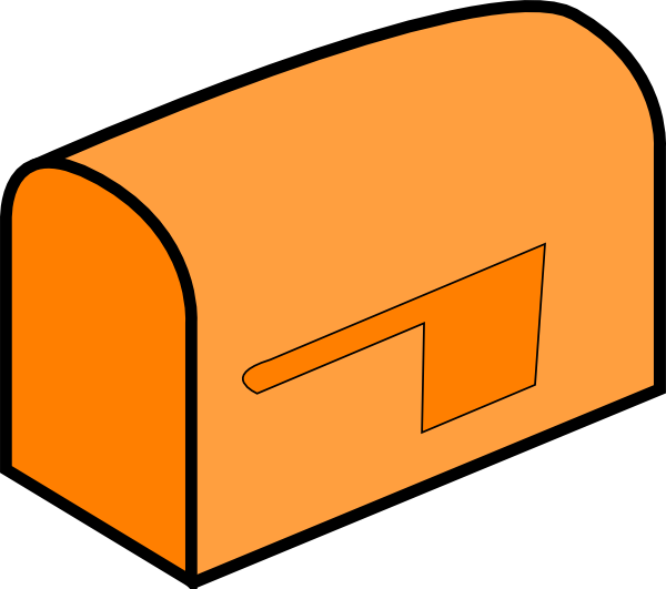 orange clipart email