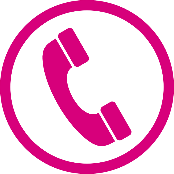 Phone clipart old time. Telephone clip art pink