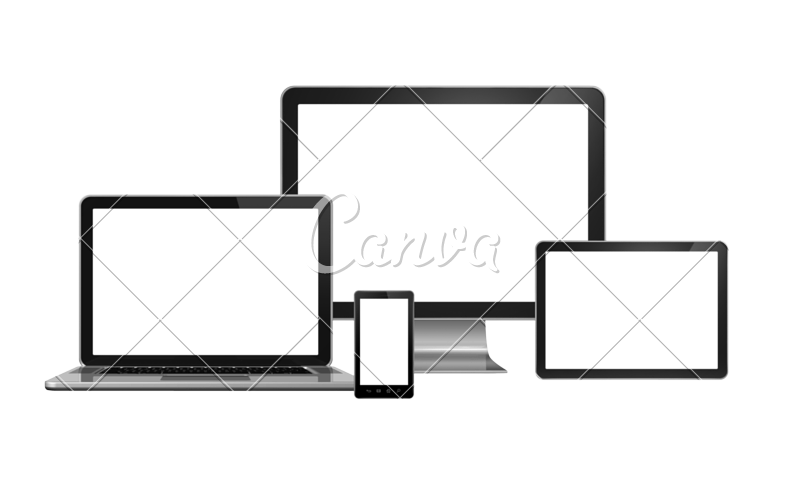 pc clipart mobile tablet