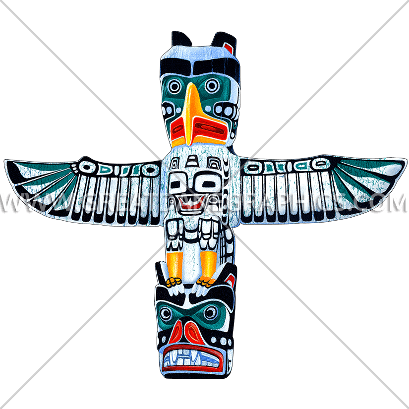Indian clipart totem pole. Owl pencil and in