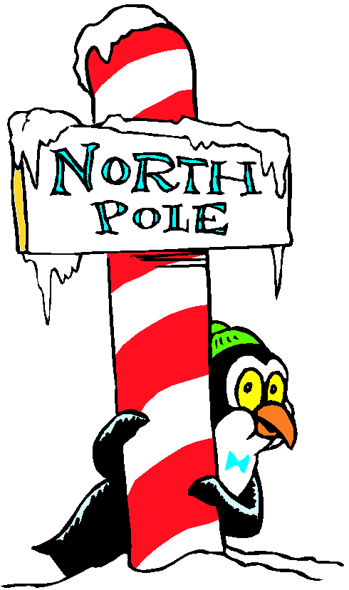 elves clipart north pole