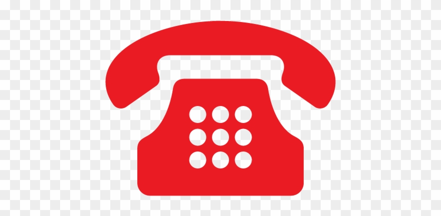 phone clipart red