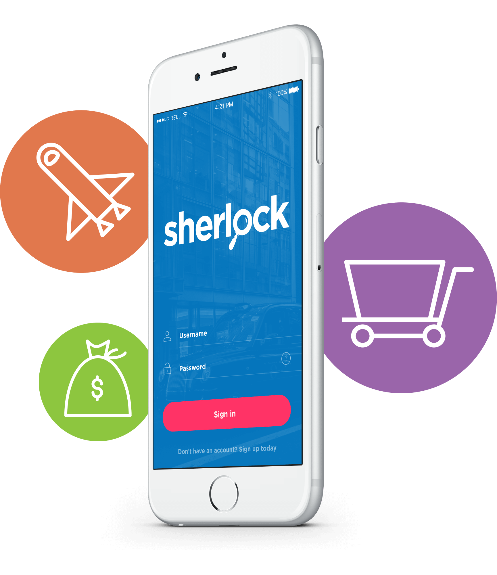 Sherlock nation . Phone clipart shopping