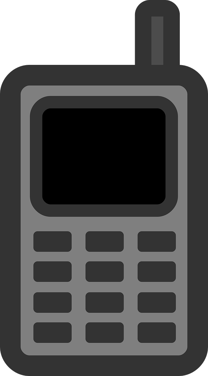 clipart phone simple