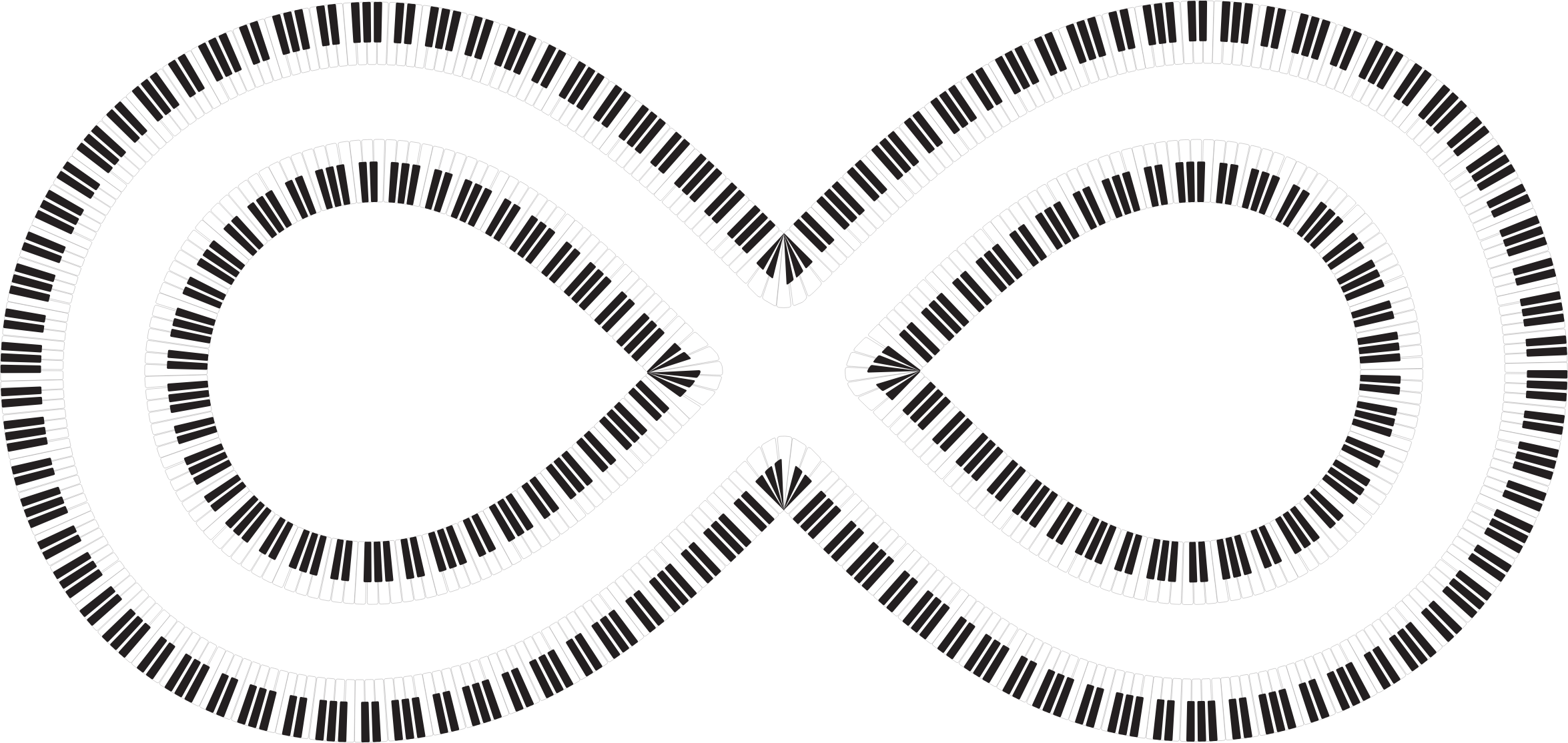 clipart piano abstract