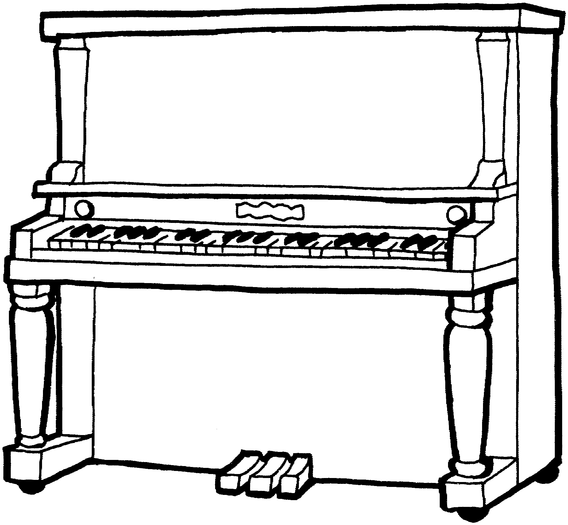 piano clipart upright piano