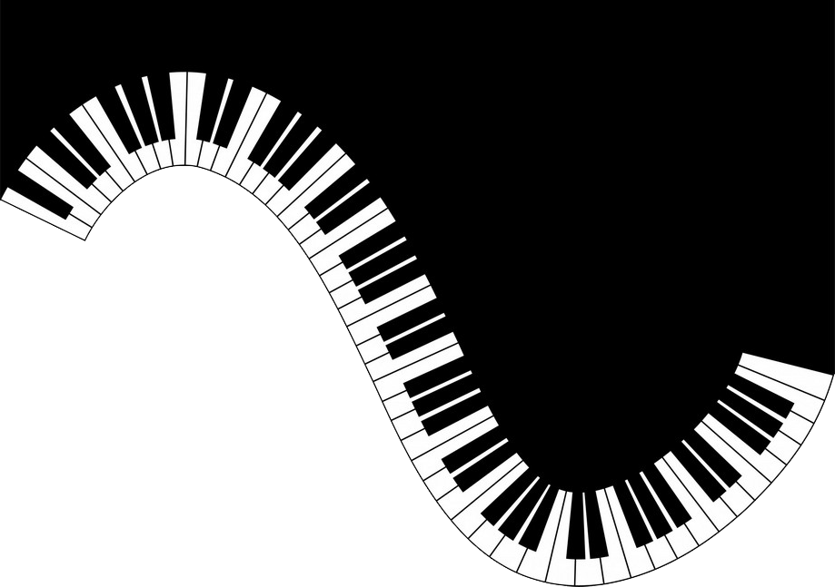 piano clipart chord