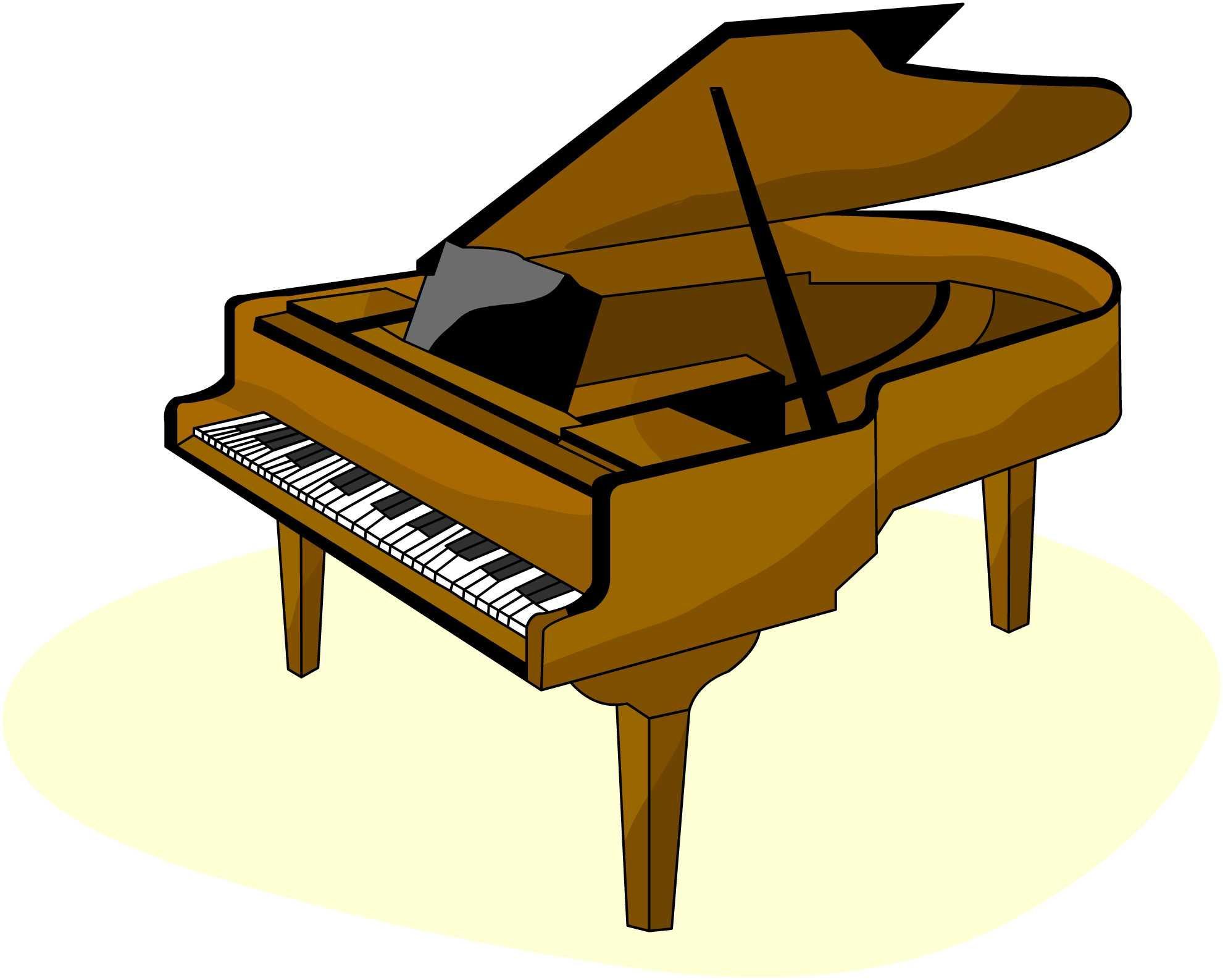 clipart piano classical piano