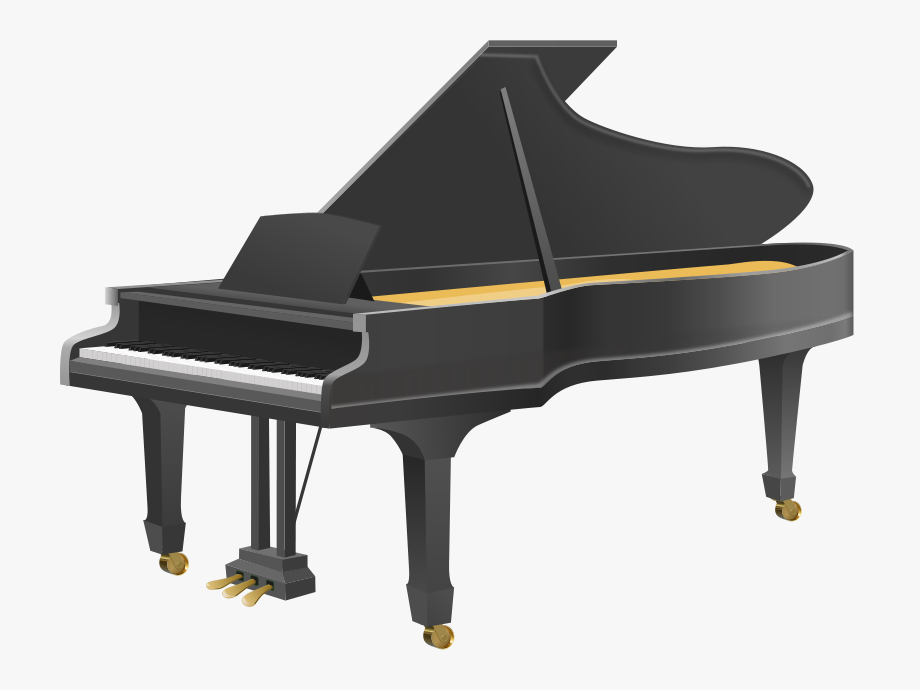piano clipart transparent background