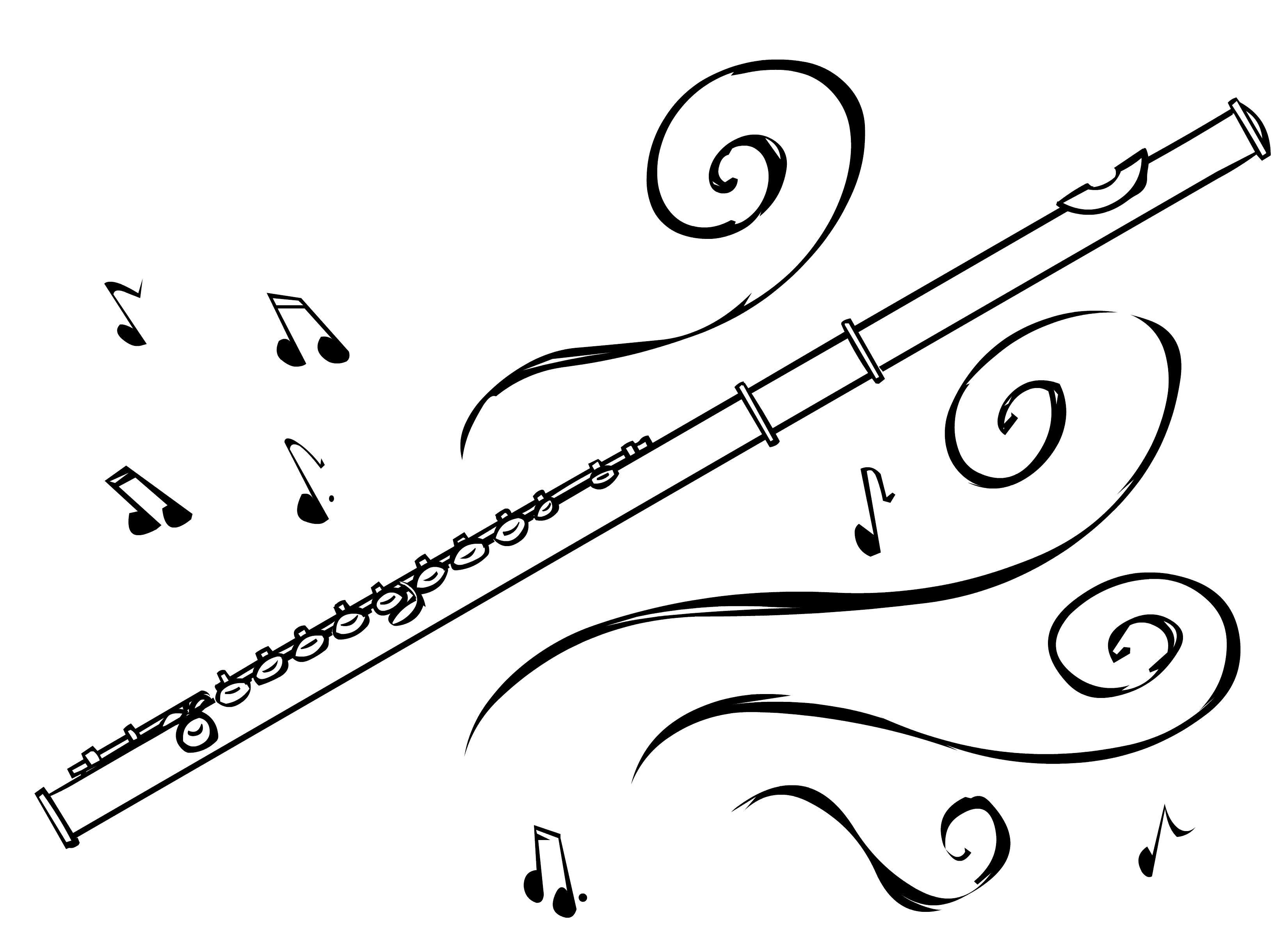 flute clipart renaissance music